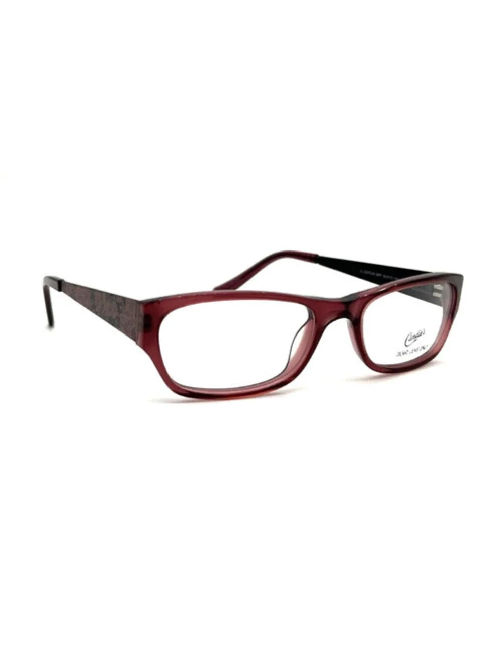 Candie's C Caitlin Bry Burgundy Square Authentic Eyeglass Frames 50-17-135